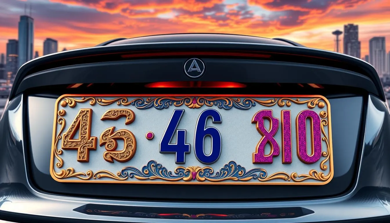 4d number plates