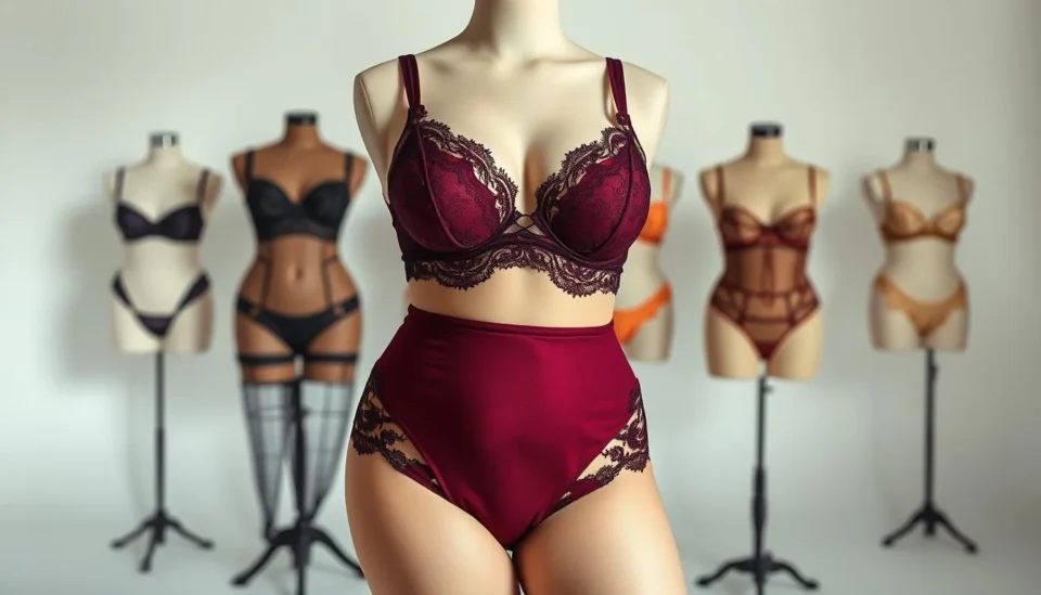 Curvy lingerie